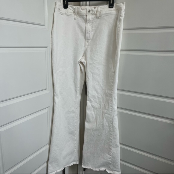 Madewell Perfect Vintage Flare in Tile White Size 32 - Picture 3 of 7